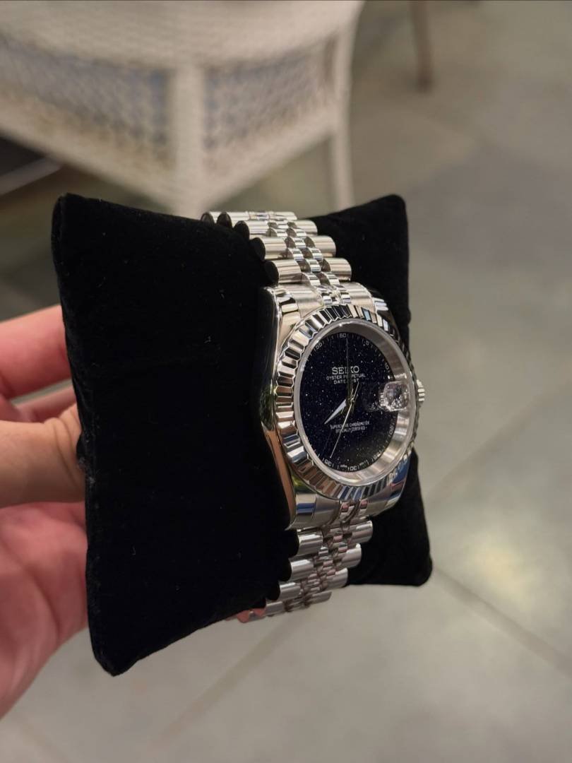 Seiko Date Just Galaxy Brust Dial (stardust) - Image 5