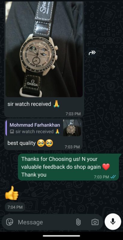Customer photo