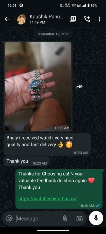 Customer photo