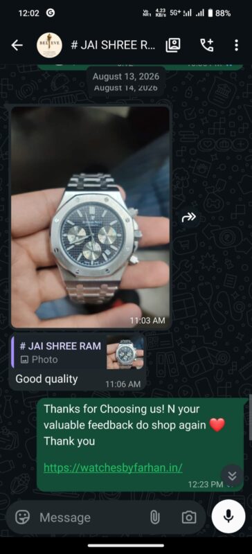 Customer photo