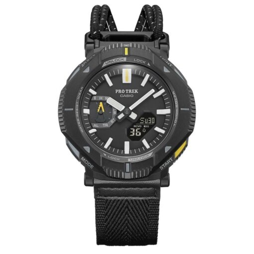 Casio Pro Trek PRJ-B001B-2 black white yellow