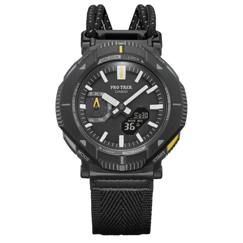 Casio Pro Trek PRJ-B001B-2 black white yellow