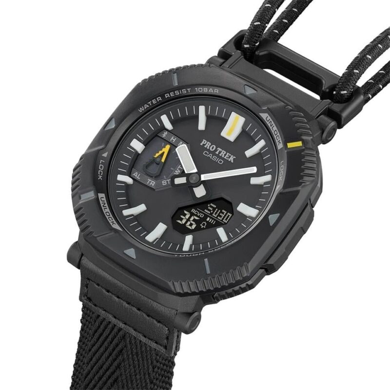 Casio Pro Trek PRJ-B001B-2 black white yellow